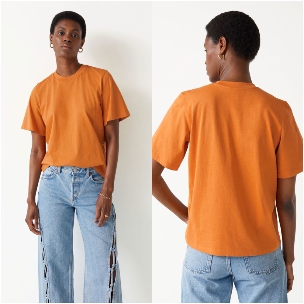 & OTHER STORIES Wide Sleeve Crewneck T-Shirt